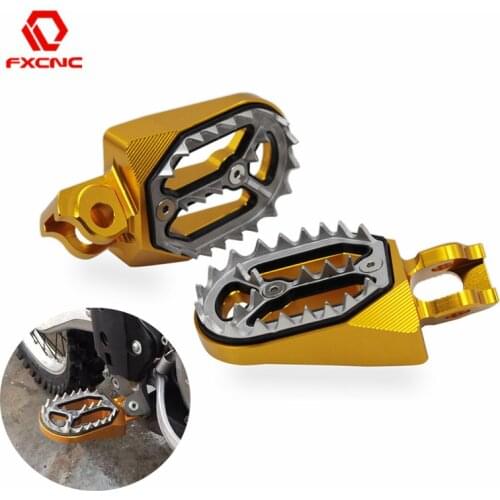 CNC Aluminum Dirt Bike Footpeg Footest Foot Peg For Suzuki RMZ250 RMZ450 RMX450Z RM-Z250 RM-Z450 RM-Z RMZ 250 450 RMX 450Z