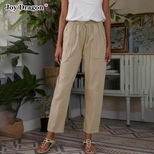 Joy Dragon Women's Straight Trousers
