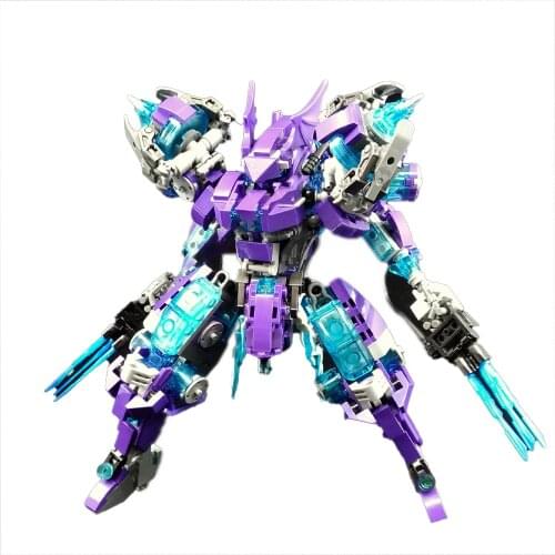 MOC Creative Kids Toy Building Blocks Mecha Wars Creator Assembly Model DIY Bricks Set Childrens Educational Toys Gift