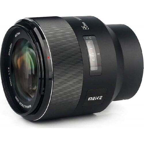 Meike 85mm F1.8 Full Frame Manual Focus Portrait Lens for Sony E-Mount A6000 A6300 A7 A7II A7III AR7III NEX-3 NEX-5 NEX-7 Camera