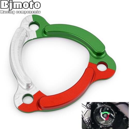 BJMOTO Motorcycle CNC Racing Clutch Cover Pressure Plate For Ducati 959/1199/1299/V4/MTS 1200 Scrambler1100/MTS1200/848 EVO