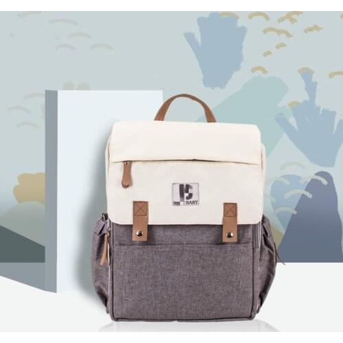 2019 New Fashion Baby Mum Bag Waterproof Large Capacity Travel Backpack Design Maternity Nappy Diaper Bag Baby Care Nursing Bag