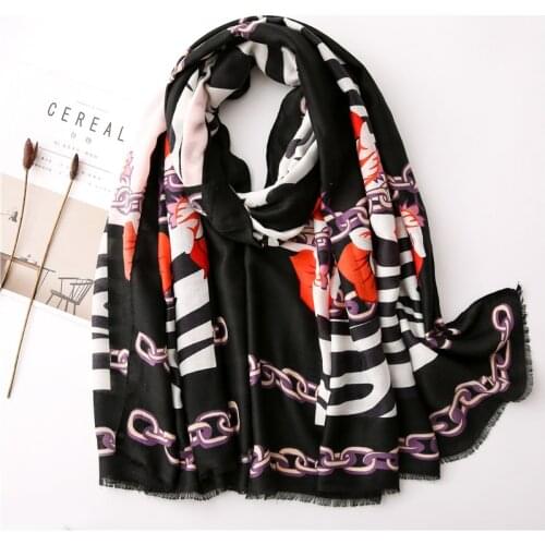New Leopard Large Hijab Cotton Blends Soft Thin Shawl Wrap Female Neck Scarf [6689]
