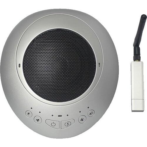 Full-duplex design 2.4G Wireless omni-directional microphone For SMTSEC Video conference system cameras speakerphone KS-G1S