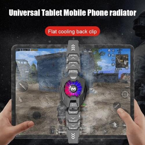 Portable Tablet Mobile Phone Radiator Phone Cooling Fan Case For PUGB Phone Cooler Phone Cooling Fan Case Tablet Phone Cooler