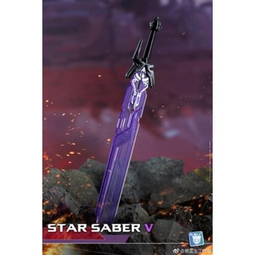 Doctor Wu DR.WU DW-TP08 Star Sword Purple Transforming Toy