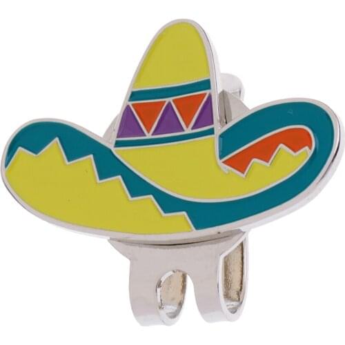 1 Piece Golf Ball Marker Golf Hat Clip Magnetic Golf Gift Multi Color