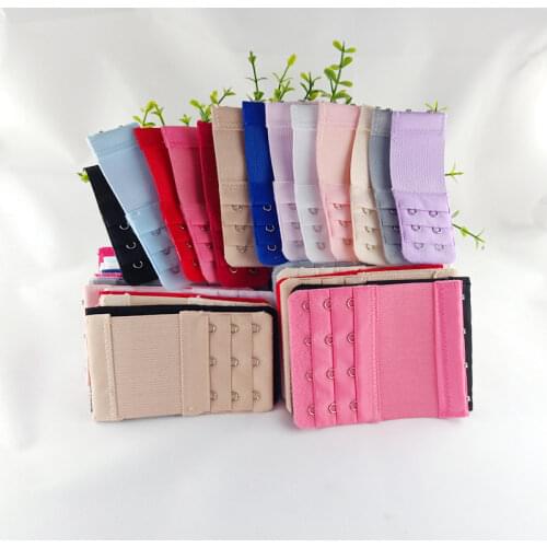 2 Pcs/lot 3 Styles Women Underwear Bra Extenders Elastic Bra Extend Hooks Buckles Adjustable Belt Women Clothes Accessories