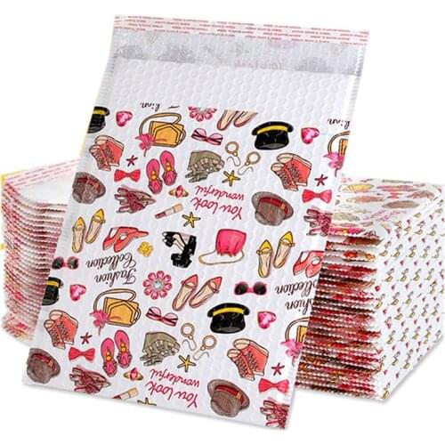5/10Pcs Envelopes 9.8x11.8 In Poly Bubble Mailer Envelopes Padded Mailing Bag Self Sealing Usable Space