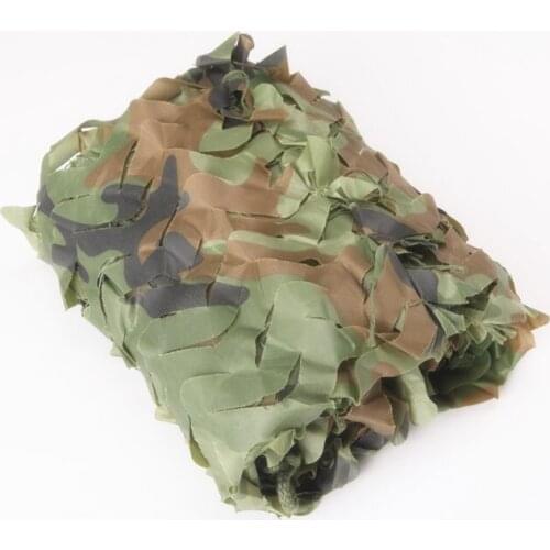 5x7M Woodlands Blinds Army Military Camouflage Camo Net Car covers netting Hunting Camping Woodlands Leaves for Military