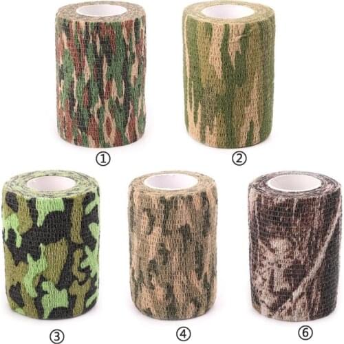 7.5cm×4.5m Army Camo Outdoor Hunting Shooting Tool Camouflage Stealth Tape Wrap