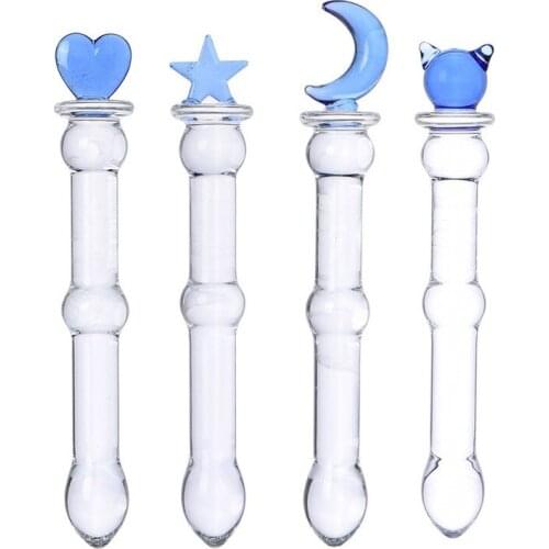 Anal Plug Sex Toys Crystal Glass Female Masturbation Pull Beads Orgasm Couple Passion Anal Plug Penis Sex Adult Products Toys