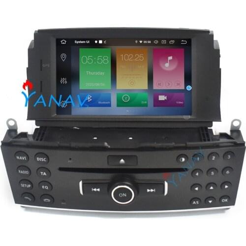 Car radio audio 2 din android 10 car stereo receiver For Mercedes Benz C200 C180 W204 2007-2010 car video player GPS navigation