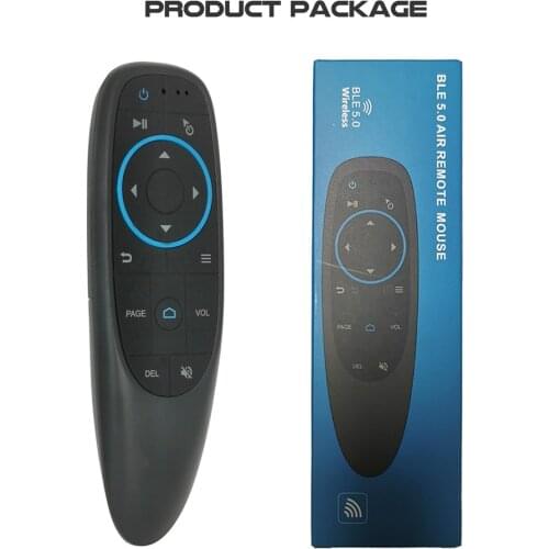 Bluetooth 5.0 Air Mouse IR Learning Gyroscope BT5.0 Wireless Infrared Remote Control G10BTS For Xiaomi Mi Box S Android TV Box