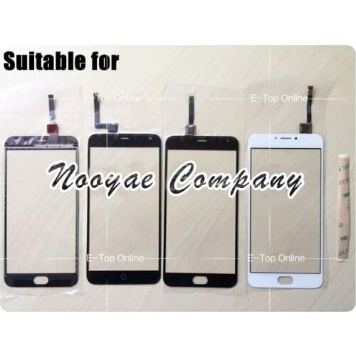 Black/White Sensor For Meizu Meilan M1 note / M2 Note 2 / M3 Note 3 Touch Screen Digitizer Screen +tracking