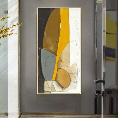 EECAMAIL Entrance Porch Abstract Diamond Painting Modern Living Room Diamond Embroidery 5D Vertical Art Home Decor