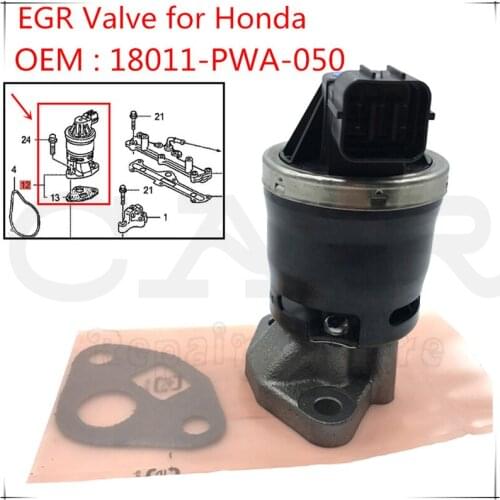 Good Quality Repair Kit For Honda Civic Odyssey EGR Exhaust Gas Recirculation Valve 18011-PWA-050 18011-PWA-030 EGV1130 EGR4298