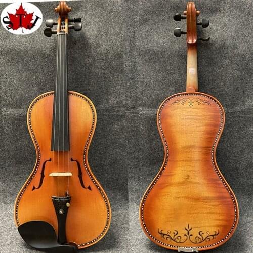 Baroque style SONG Brand inlay and draw violin 4/4, tone quality guarantee,sound let your taste#14542