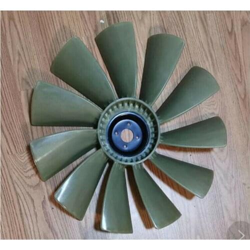 High Quality 11 Blades Fan Blade Fit for Isuzu 4JG1/4JB1 Hitachi Excavator ZAX70