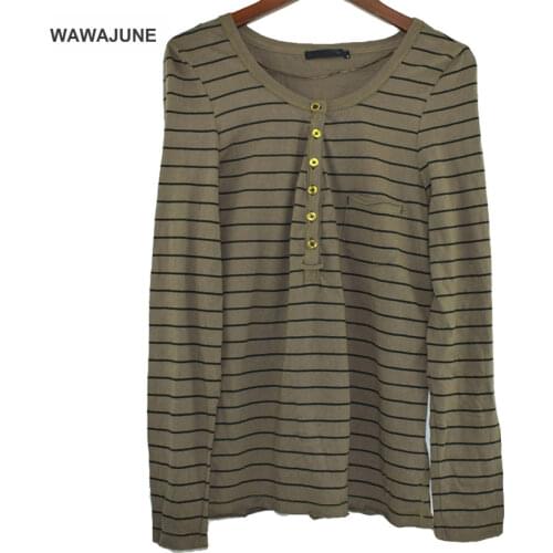 WAWAJUNE Women's Basic T-Shirts