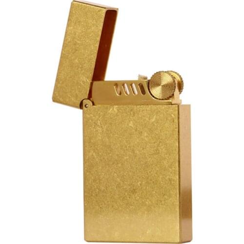 Zorro Brass Heavy armor Grinding Wheels Fire wind proof creative trench copper Oil kerosene gasoline Petroleum Lighter 132g