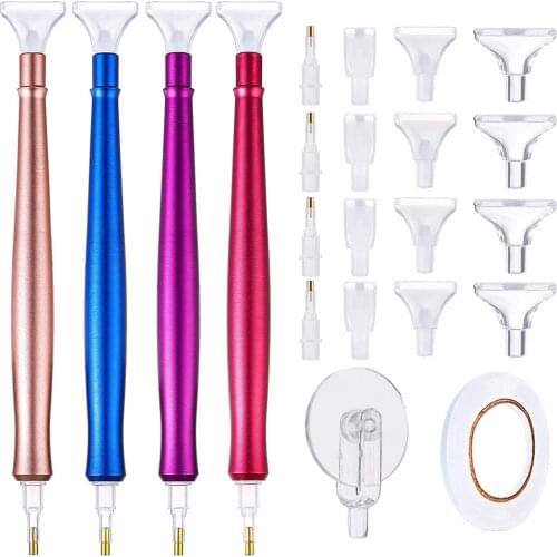 Diamond Painting Point Drill Pen Alloy Double-headed DIY Diamond Painting Art Diamond Embroidery Cross Stitch Tools
