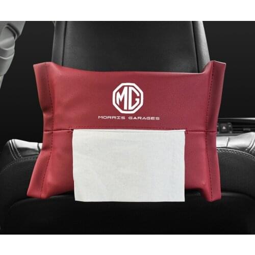 Car tissue box tissue storage bag For MG ZS 350 GS 5 Gundam GT 6 HS TF ORKINA Car organizer box Auto Accessories