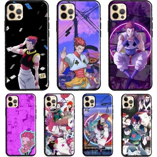 Hisoka Morow Anime Hunter X hunter Silicone Case For iPhone XR X XS MAX SE 2020 6S 7 8 Plus 12 Mini 11 Pro Max Shell Cover