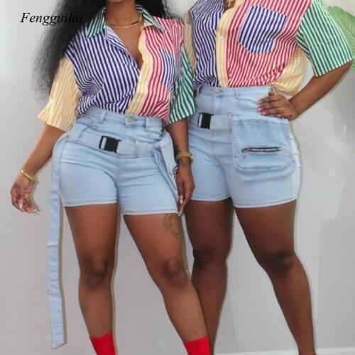 Fengguilai Women's Striped Shirts