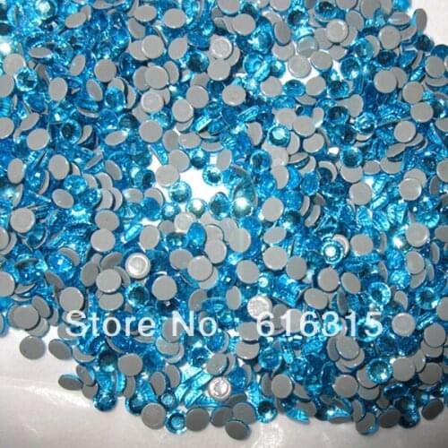 JP hotfix rhinestone 2013 newly style hotfix rhinestone china wholesale price ;SS20 AQUA crystal for shoe boots decoration