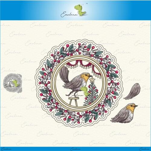 Christmas bird metal cutting dies 2020 new diy die molds Scrapbooking Paper Making die cuts crafts christmas dies