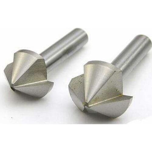 90° three-edged chamfering hole positioning wood chamfering edgerTool Countersink Drill Bit Set 6.3-20.5mm tools