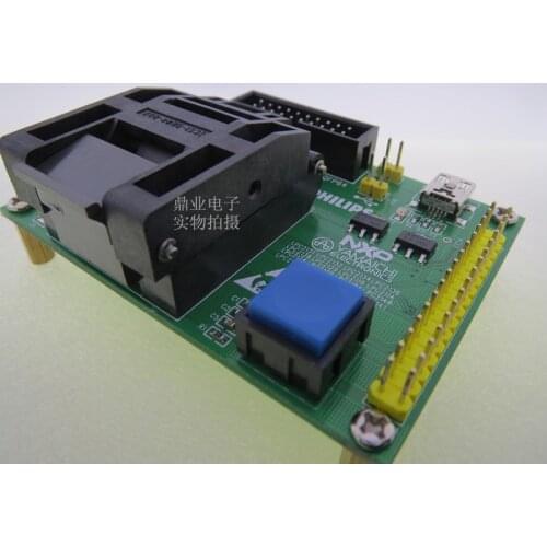 Original NXP IC Test Seat LPC2119 LPC2114 LPC2124 Burning Programm LQFP64 Socket Adapte