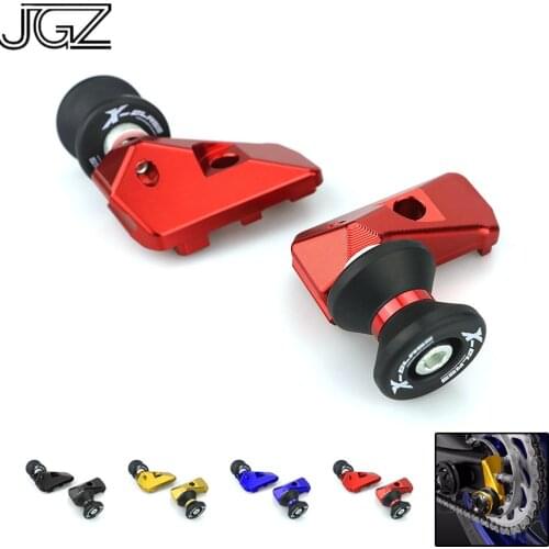 Pair Motorcycle CNC Aluminum Rear Wheel Axles Slider Swingarm Spools With Base Accessories for Yamaha R3 R25 2016 2017 2018 2019