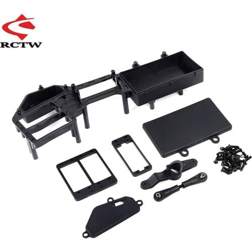 Twin Steering Servo Equipment Warehouse Kit for 1/5 Losi 5ive T Rofun Rovan LT KM X2 Truck Spare Toys Parts