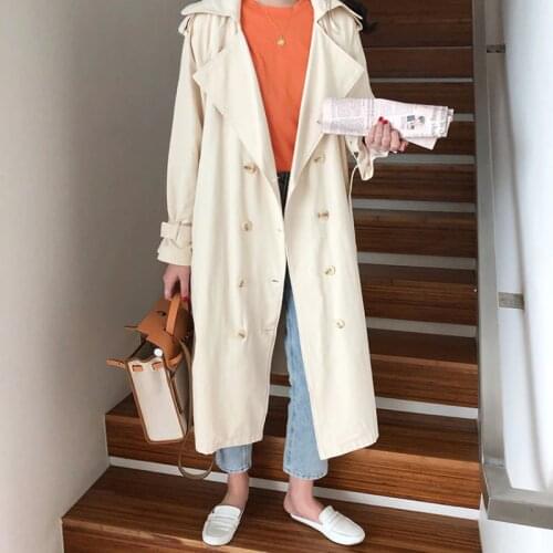Snordic Women's Double Breasted Trench Coats