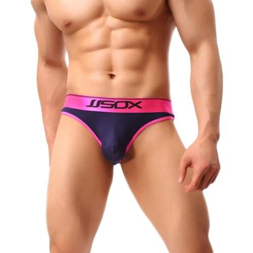 Mens Brief Comfortable Modal Width Waist LHigh Quality Cool Sleepwear Solid Sexy Jockstrap Panties 6 colors Underwear Briefs