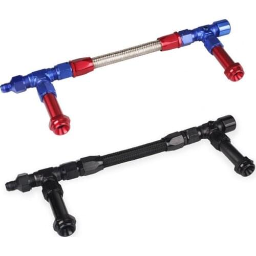 Universal Dual Feed Fuel Line Replacement Anti-corrosive Leak-proof Durable Universal Carb Line Fitting for Car Accessories