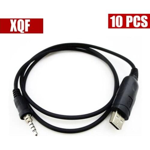 XQF 10PCS USB Programming Cable for Yaesu VX-6R VX-7R VX-170 VX-177 VXA-700 VXA-710 Radios