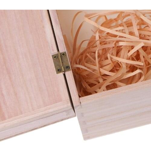 High-Quality Manufacturers Pine Wood Red Wine Carrier Gift Packing Box