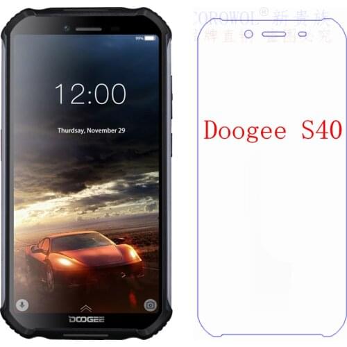 Tempered Glass For Doogee S40 5.5" cover Screen Protector 2.5D 9H Premium Protective Film