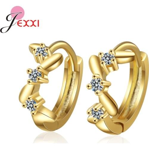 Leaf Hoop Earrings for Women Ladies Solid 925 Sterling Silver Pendientes Jewelry for Rock Punk Party Accessories Decoration
