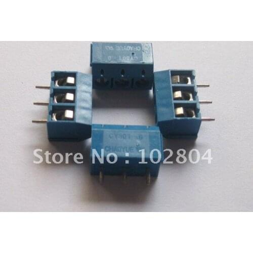 200 Pcs Per Lo t3pin 5.08mm Screw Terminal Block Blue Connector HIGN Quality HOT Sale