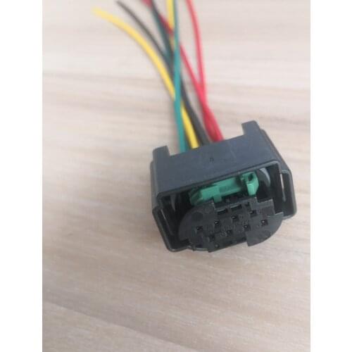 8 Pin/Way ACC Electric Eye Radar Sensor Plug Lane Change Assist Controller Connector Wire Harness For VW Audi 1-1534229-1