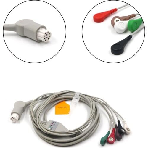 Quick shipping!!BERRY 2019 Detax ECG Cable 5 lead