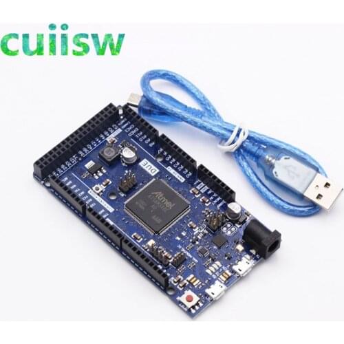 For arduino Due 2012 R3 ARM Version Main Control Board SAM3X8E 32-bit ARM Cortex-M3 / Mega2560 R3 Duemilanove