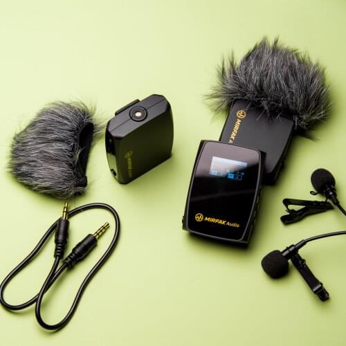 Mirfak we10 we 10 pro Audio Announces Dual Channel Compact Wireless SD Card Microphone SYSTEM pk boom x D2 Blink B2