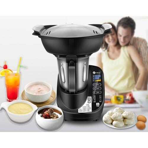 Multifunctional Blender Food High Speed Juicer Fruit Vegetables Dough Mixer Heating Home Automatic Food Processor Kitchen DTL-01