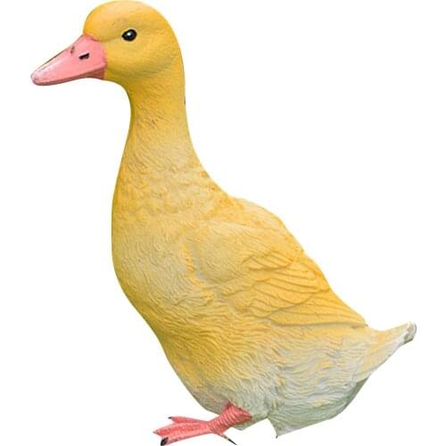 Duck Resin Garden Statue Super Cute Sculpture Outdoor Yard Decoration Pond Lawn Ornament Garden Ornaments Outdoor Large