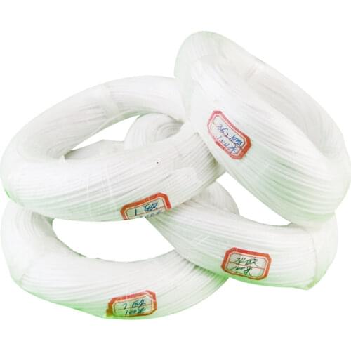 100M 0.3-40 Ohm Silicone rubber spiral electric heating wire waterproof blanket hatching heating line breeding electric wire